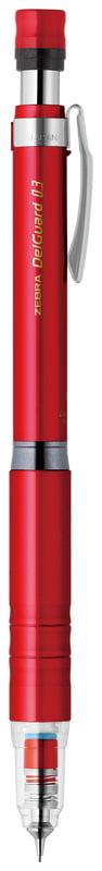 Zebra Mechanical Pencil Delguard Type Lx 0.3 Red Zebra Mechanical Pencil Delguard Type Lx 0.3 Red