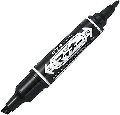 Zebra High McKee Marker Black