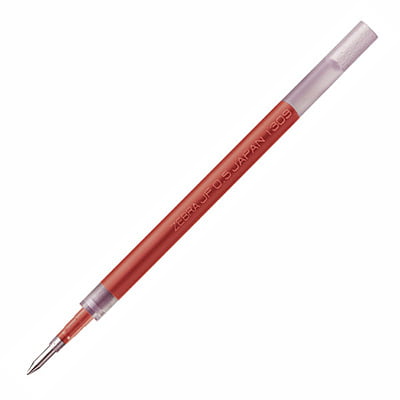 Zebra JF-0.5 Gel Ink Refill Red