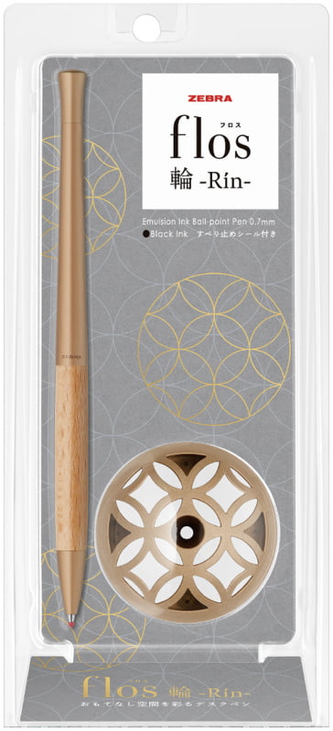 Zebra Desk Pen Floss Ring Rin