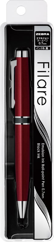 Zebra Filare Twist Ballpoint Pen Red 0.7 Zebra Filare Twist Ballpoint Pen Red 0.7