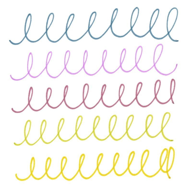 Uni-ball Emott Pens 5-color set NO.8 Retro Color Uni-ball Emott Pens 5-color set NO.8 Retro Color