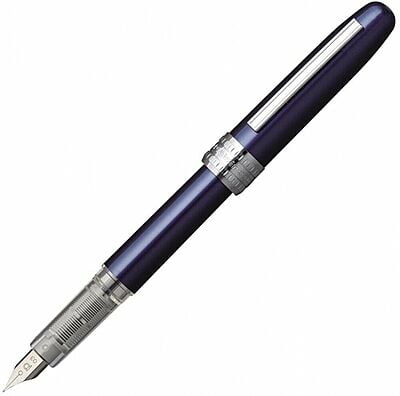 Platinum Plaisir Fountain Pen 0.3 Blue Fine Type