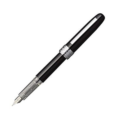 Platinum Plaisir Fountain Pen 0.3 Black Fine Type