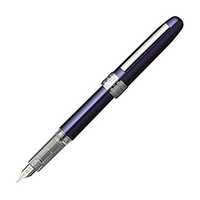 Platinum Plaisir Fountain Pen 0.5 Blue Medium