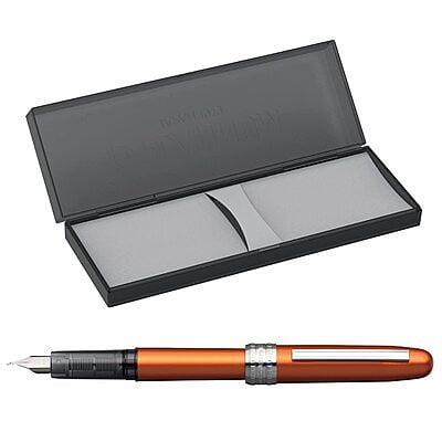 Platinum Plaisir Fountain Pen 0.5 Nova Orange Medium Type
