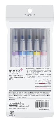 Kokuyo Mark 2 Way Marker Pen - Blue