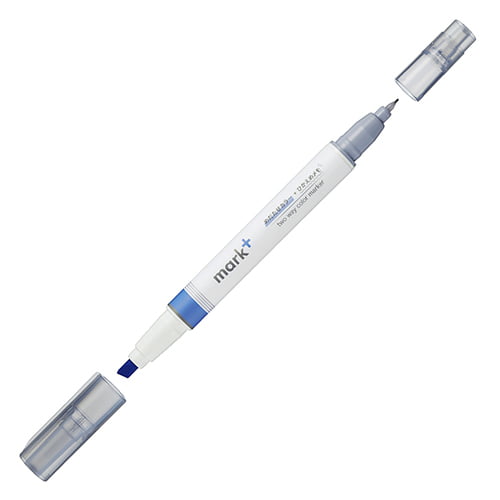 Kokuyo Mark Plus Two Way Color Marker Blue Gray Kokuyo Mark Plus Two Way Color Marker Blue Gray
