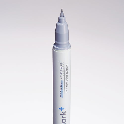 Kokuyo Mark Plus Two Way Color Marker Blue Gray Kokuyo Mark Plus Two Way Color Marker Blue Gray