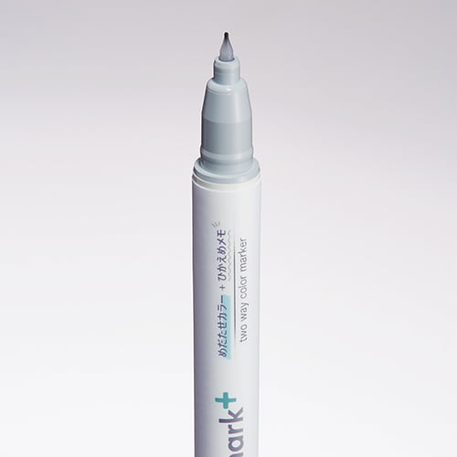 Kokuyo Mark Plus Two Way Color Marker Green Gray Kokuyo Mark Plus Two Way Color Marker Green Gray