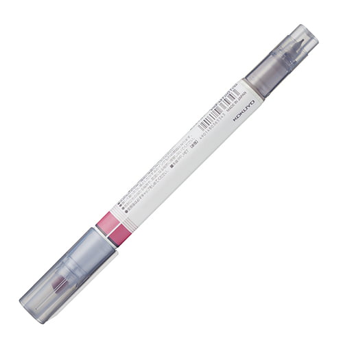 Kokuyo Mark Plus Two Way Color Marker Pink Gray Kokuyo Mark Plus Two Way Color Marker Pink Gray