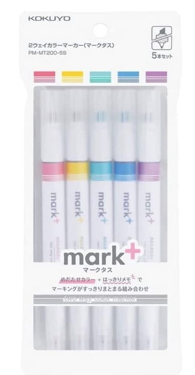 Kokuyo Mark Plus Two Way Color Marker Kokuyo Mark Plus Two Way Color Marker