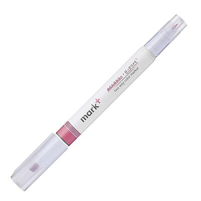 Kokuyo Mark Plus Two Way Color Marker Pink