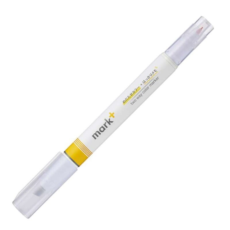 Kokuyo Mark Plus Two Way Color Marker Yellow