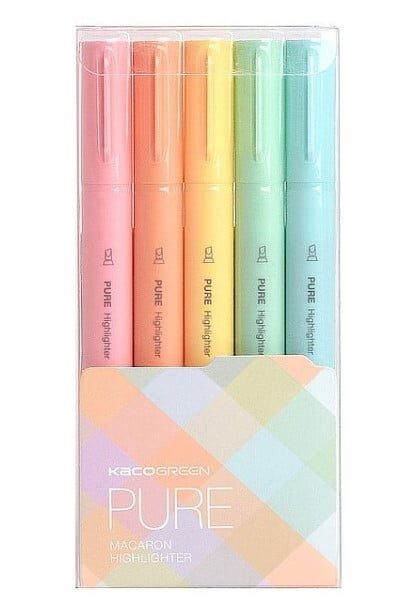 Kaco Pure Macaron Color Highlighter-1