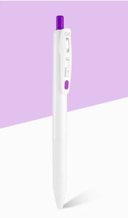 Zebra Sarasa R 0.4 Violet Zebra Sarasa R 0.4 Violet