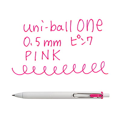 Uniball One 0.5mm Pink