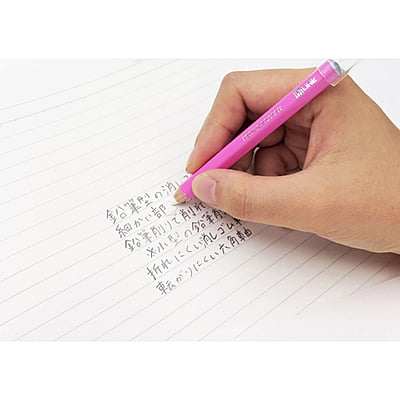 Kutsuwa Pencil Eraser Pen Poppy Pink