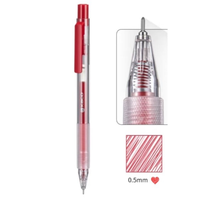 Kaco Turbo Depot Gel Pen Red Kaco Turbo Depot Gel Pen Red