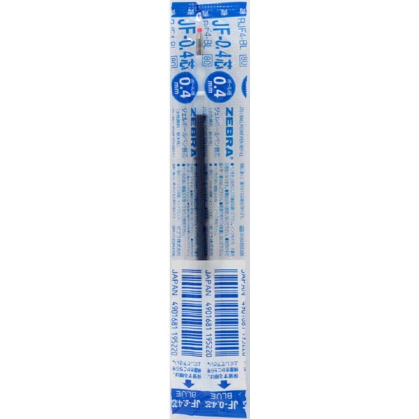 Zebra JF-0.4 Core Refill Blue Zebra JF-0.4 Core Refill Blue
