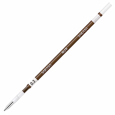 Zebra NJK-0.3 Core Ballpoint Pen Refill Brown