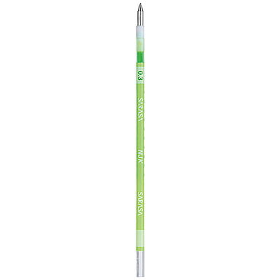 Zebra NJK-0.3 Core Ballpoint Pen Refill Light Green