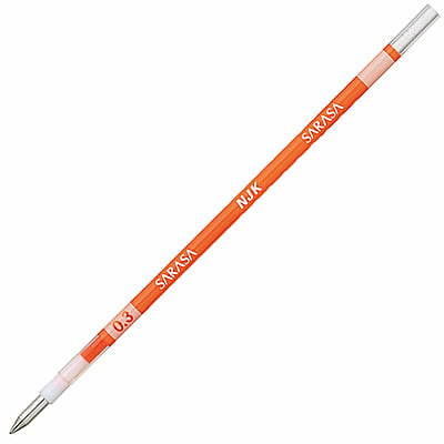 Zebra NJK-0.3 Core Ballpoint Pen Refill Red Orange
