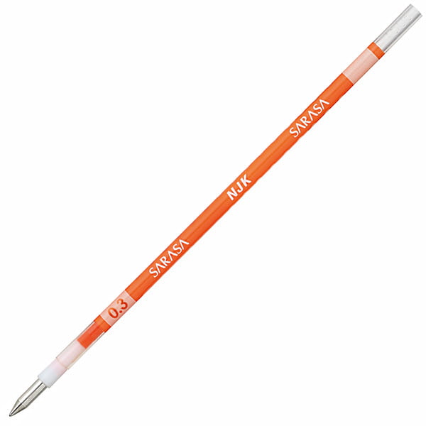 Zebra NJK-0.3 Core Ballpoint Pen Refill Red Orange