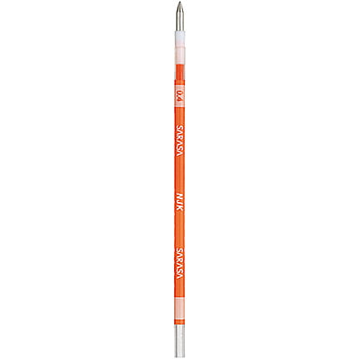 Zebra NJK-0.4 Core Ballpoint Pen Refill Red Orange