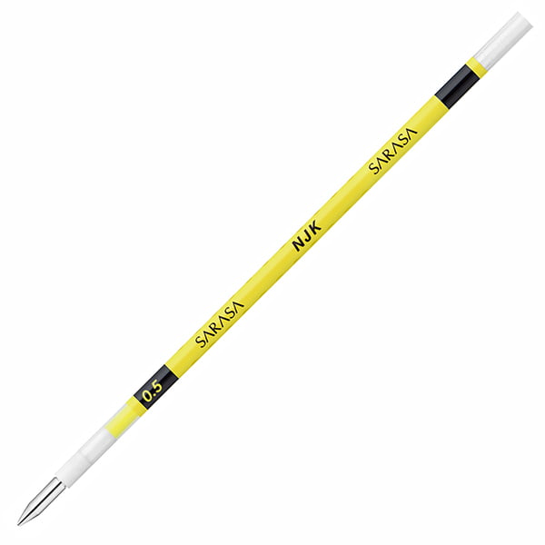 Zebra NJK-0.5 Core Ballpoint Pen Refill Neon Yellow