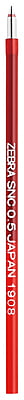 Zebra Blen 3C & 2+S 0.5 Refill Red
