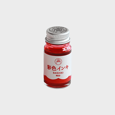 Teranishi Chemical | Ink | 12ml | Guitar | For Fountain Pen | Red Teranishi Chemical | Ink | 12ml | Guitar | For Fountain Pen | Red