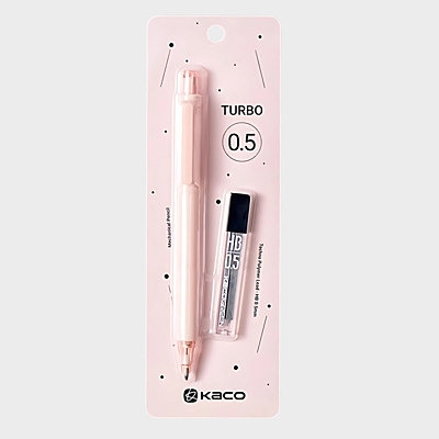 Kaco Turbo Mechanical Pencil Pink Kaco Turbo Mechanical Pencil Pink