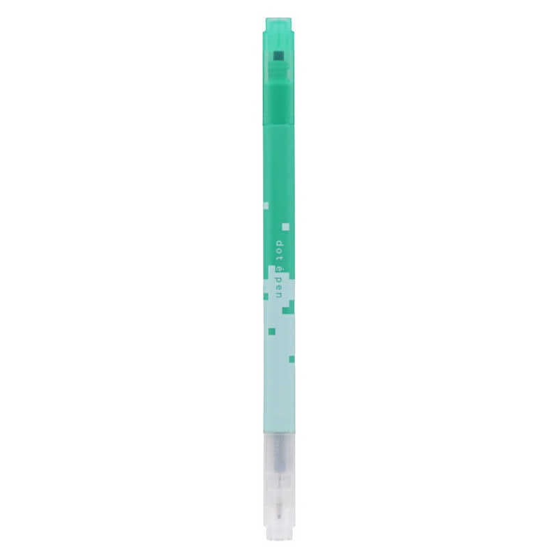 Sun-Star Square Marker Dot e Pen Green