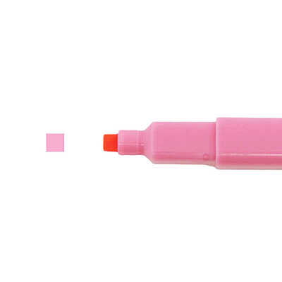 Sun-Star Square Marker Dot e Pen Fluorescent Pink