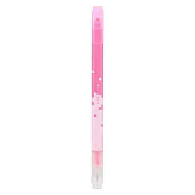 Sun-Star Square Marker Dot e Pen Fluorescent Pink