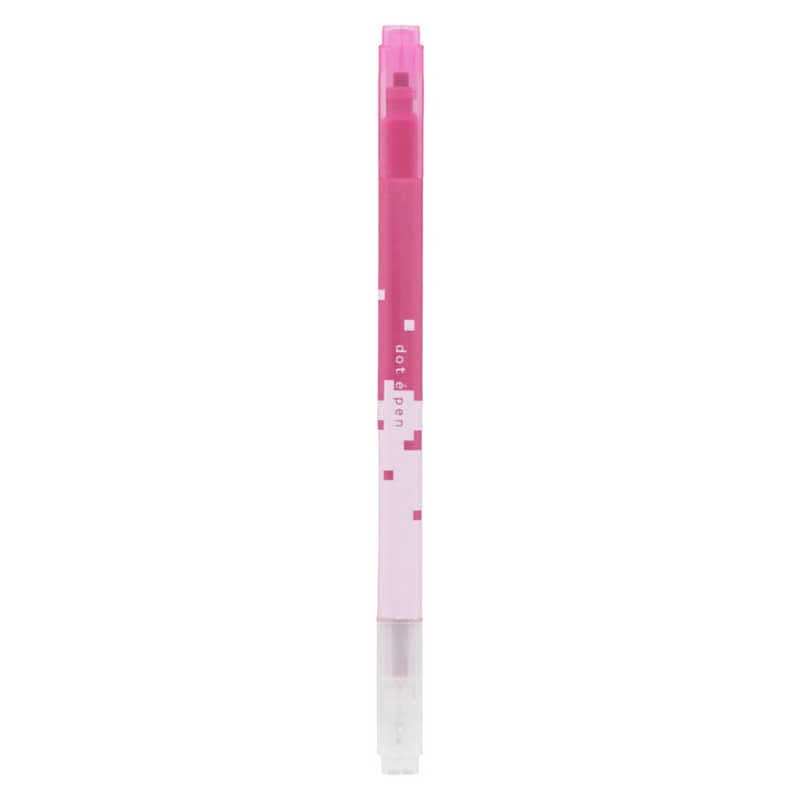 Sun-Star Square Marker Dot e Pen Pink