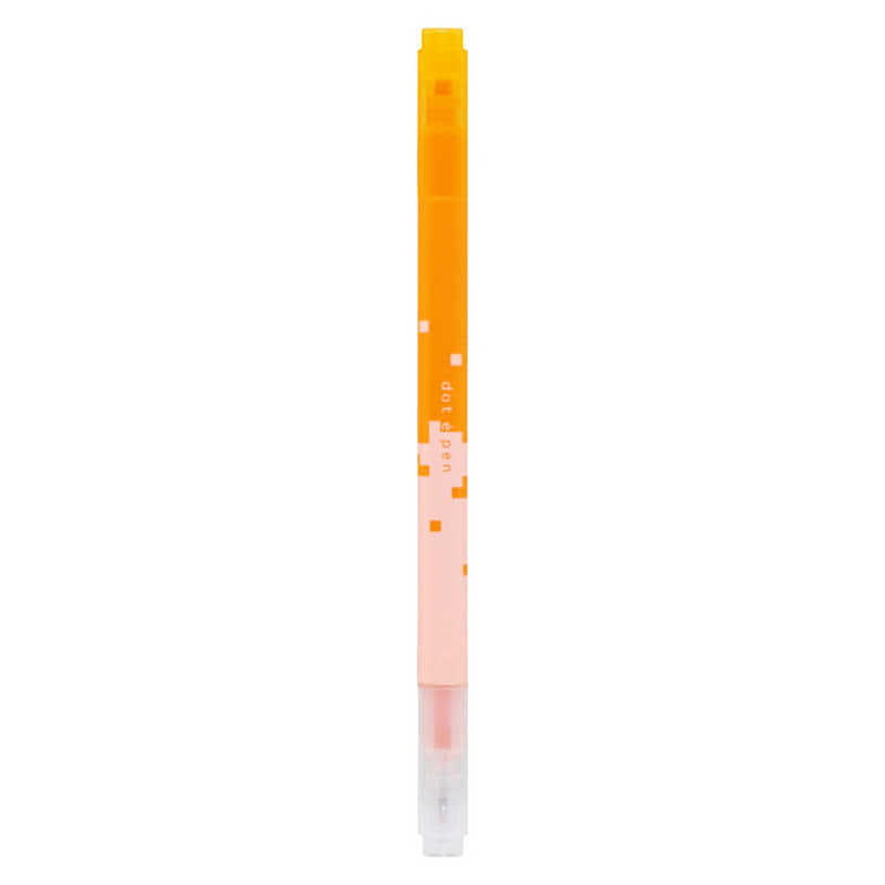 Sun-Star Square Marker Dot e Pen Orange