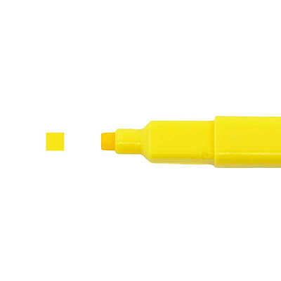 Sun-Star Square Marker Dot e Pen Yellow