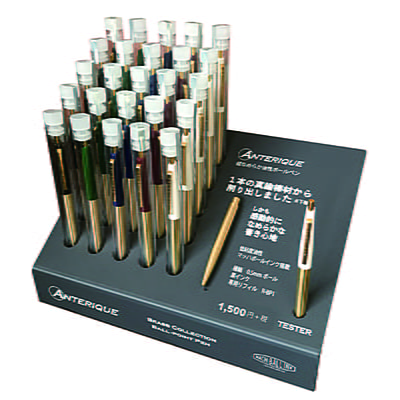 Anterique Brass Oil-based Ballpoint Pen 0.5 Set Wise