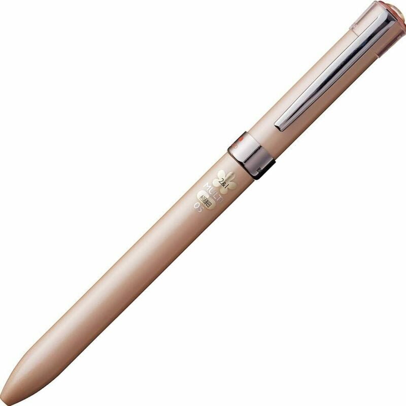 Mitsubishi Pencil Jetstream F 3 Color Ballpoint Pen 0.5 Silky Gold