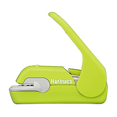 Kokuyo Stapleless stapler Harinax Press Green
