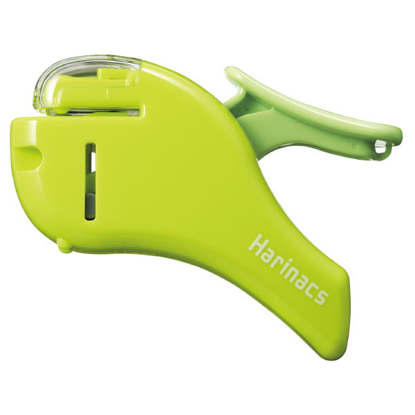Kokuyo Needleless Stapler Harinax Compact Alpha Green Kokuyo Needleless Stapler Harinax Compact Alpha Green
