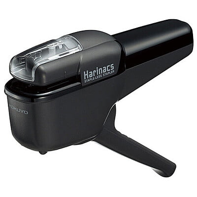 Kokuyo Stapleless Stapler Harinacs 10 Handy Black