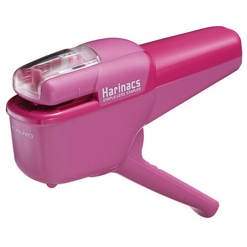 Kokuyo Stapleless Stapler Harinacs 10 Handy Pink Kokuyo Stapleless Stapler Harinacs 10 Handy Pink