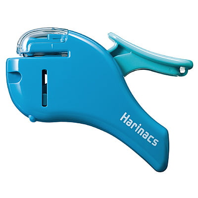 Kokuyo Needleless Stapler Harinax Compact Alpha Blue
