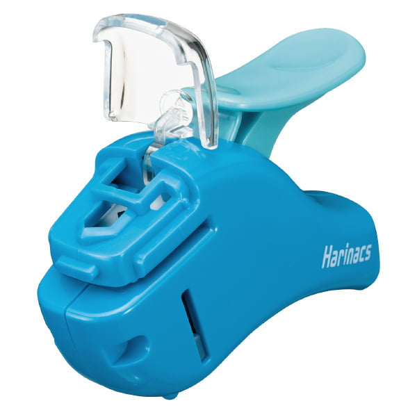 Kokuyo Needleless Stapler Harinax Compact Alpha Blue Kokuyo Needleless Stapler Harinax Compact Alpha Blue