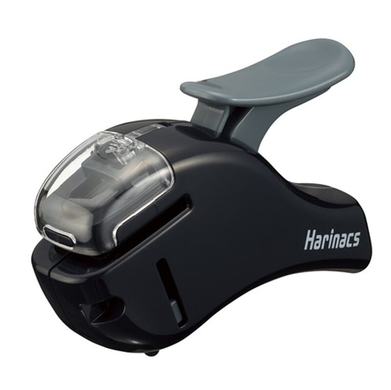 Kokuyo Needleless Stapler Harinax Compact Alpha Black Kokuyo Needleless Stapler Harinax Compact Alpha Black
