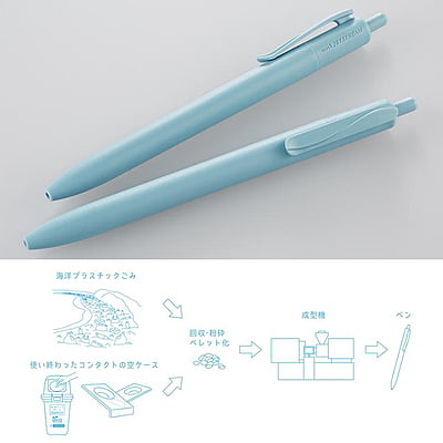 Mitsubishi Pencil Jetstream Ocean Plastic Ballpoint Pen 0.7 Light Blue