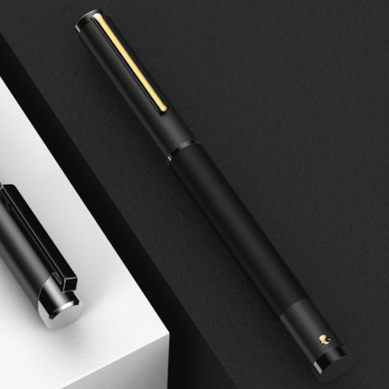 Samsara Black Gold Fountain Pen Standard Edition (with Runner) Standard Edition